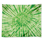Green Tie Dye Print Tapestry