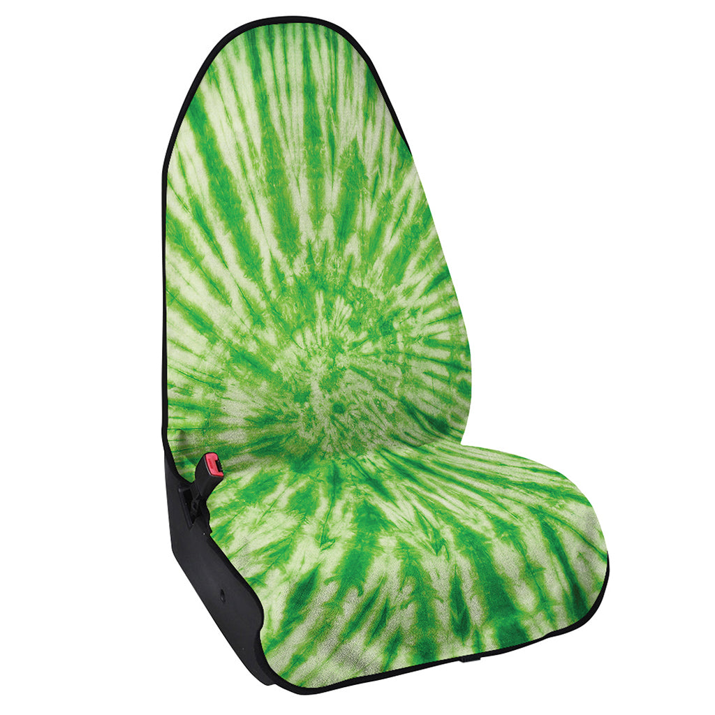 Green Tie Dye Print Waterproof Car Seat Cover