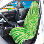 Green Tie Dye Print Waterproof Car Seat Cover