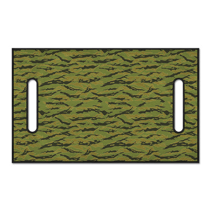 Green Tiger Stripe Camo Pattern Print Golf Cart Seat Cover