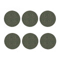 Green Tiger Stripe Camouflage Print Coaster Set
