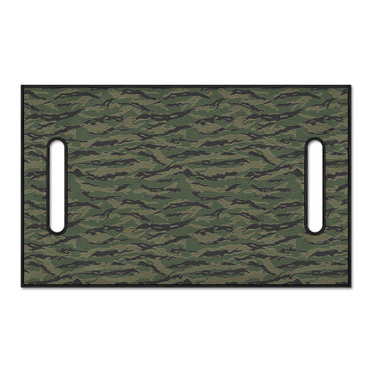 Green Tiger Stripe Camouflage Print Golf Cart Seat Cover