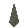 Green Tiger Stripe Camouflage Print Hand Towel