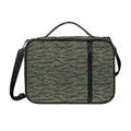 Green Tiger Stripe Camouflage Print Shoulder Strap Bible Bag
