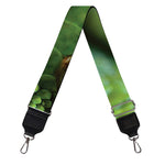 Green Tree Python Snake Print Bag Strap