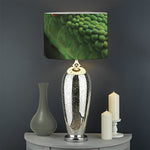 Green Tree Python Snake Print Drum Lamp Shade