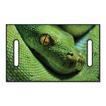 Green Tree Python Snake Print Golf Cart Seat Cover
