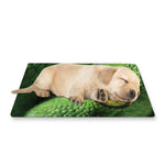 Green Tree Python Snake Print Pet Cooling Mat Cover