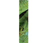 Green Tree Python Snake Print Table Runner