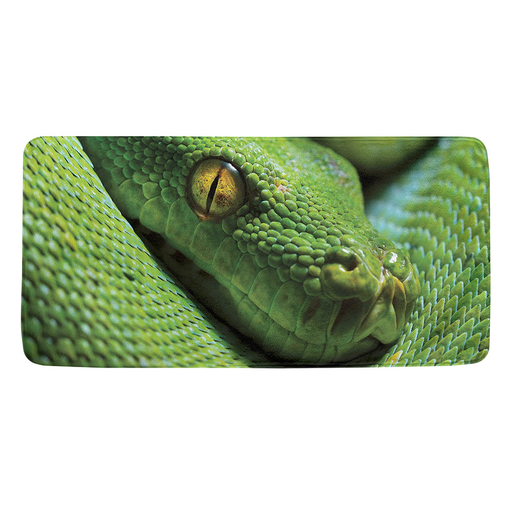 Green Tree Python Snake Print Towel