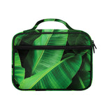 Green Tropical Banana Palm Leaf Print Briefcase Bible Bag