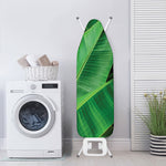 Green Tropical Banana Palm Leaf Print Ironing Board Cover