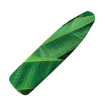 Green Tropical Banana Palm Leaf Print Ironing Board Cover