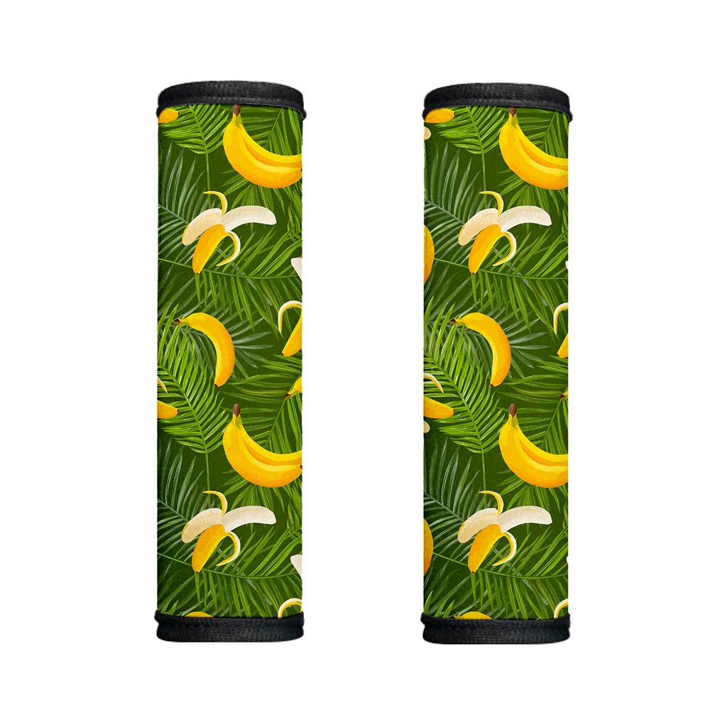 Green Tropical Banana Pattern Print Handle Covers