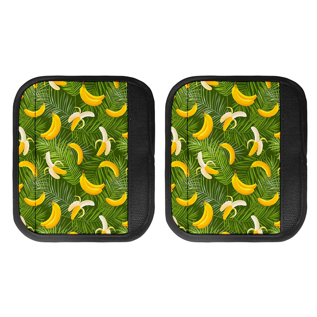 Green Tropical Banana Pattern Print Handle Covers