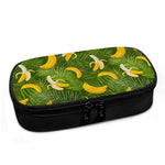 Green Tropical Banana Pattern Print Insulin Cooler Travel Case