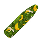 Green Tropical Banana Pattern Print Ironing Board Cover