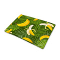 Green Tropical Banana Pattern Print Pet Cooling Mat Cover