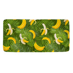 Green Tropical Banana Pattern Print Towel