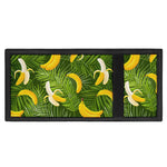 Green Tropical Banana Pattern Print Trifold Wallet