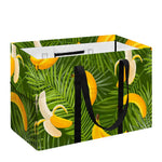 Green Tropical Banana Pattern Print Utility Tote Bag
