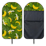 Green Tropical Banana Pattern Print Waterproof Car Seat Cover
