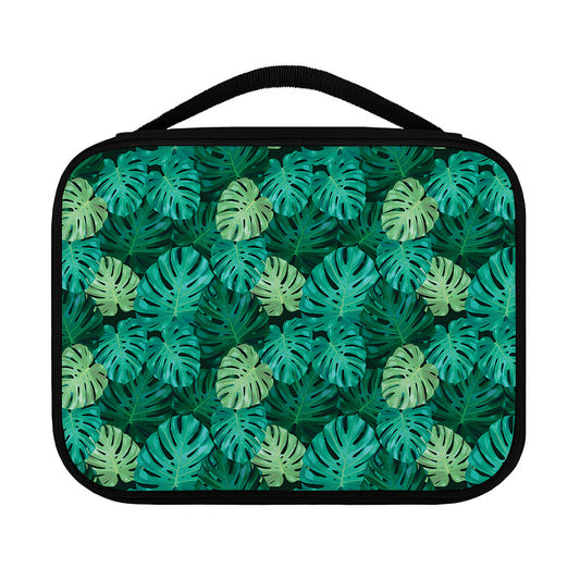 Green Tropical Monstera Pattern Print Classic Bible Case
