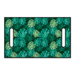 Green Tropical Monstera Pattern Print Golf Cart Seat Cover