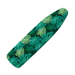 Green Tropical Monstera Pattern Print Ironing Board Cover