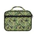 Green Tropical Palm Leaf Pattern Print Briefcase Bible Bag