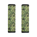 Green Tropical Palm Leaf Pattern Print Handle Covers