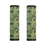 Green Tropical Palm Leaf Pattern Print Handle Covers