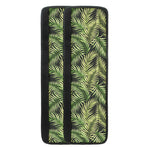 Green Tropical Palm Leaf Pattern Print Refrigerator Handle Covers