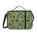 Green Tropical Palm Leaf Pattern Print Shoulder Strap Bible Bag