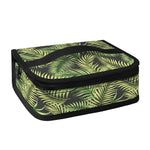 Green Tropical Palm Leaf Pattern Print Small Lunch Bag