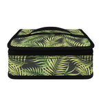 Green Tropical Palm Leaf Pattern Print Small Lunch Bag