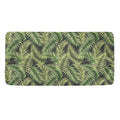 Green Tropical Palm Leaf Pattern Print Towel