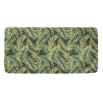 Green Tropical Palm Leaf Pattern Print Towel