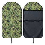 Green Tropical Palm Leaf Pattern Print Waterproof Car Seat Cover