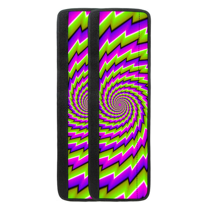 Green Twisted Moving Optical Illusion Refrigerator Handle Covers