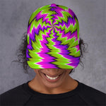 Green Vortex Moving Optical Illusion Baseball Cap