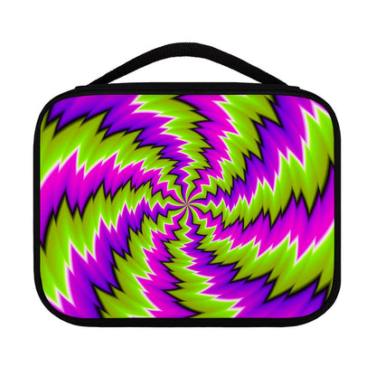 Green Vortex Moving Optical Illusion Classic Bible Case