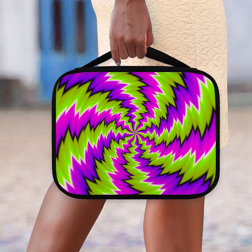Green Vortex Moving Optical Illusion Classic Bible Case