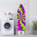Green Vortex Moving Optical Illusion Ironing Board Cover