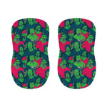 Green Walking Zombie Print Bar Stool Covers