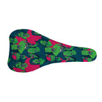 Green Walking Zombie Print Bicycle Seat Cover