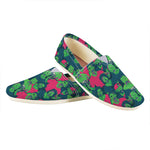 Green Walking Zombie Print Casual Shoes