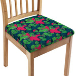 Green Walking Zombie Print Chair Cushion Cover