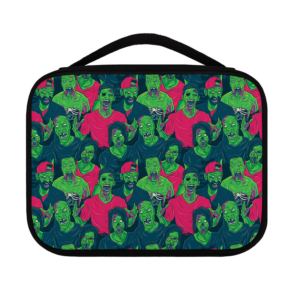 Green Walking Zombie Print Classic Bible Case