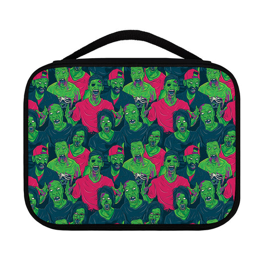 Green Walking Zombie Print Classic Bible Case